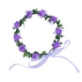 thumbnail image 1 of Christmas Gifts Party Decor Hair Jewelry Hairbands Headpiece Hair Accessories Headbands Head Hoop Bride Headdress Wreath Crown PURPLE, 1 of 8