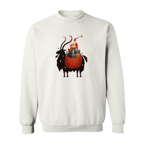 Christmas Gifts Santa Sweatshirt Women -SPIdeals Designs, Female Medium