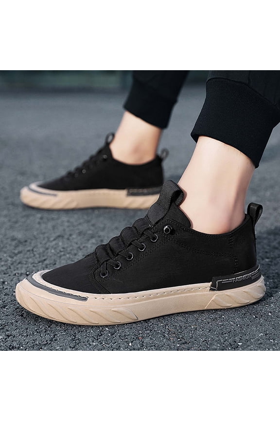 Christmas Gifts Sodopo Mens Shoes Men's Canvas Casual Shoes Sneakers Running Shoes for Men