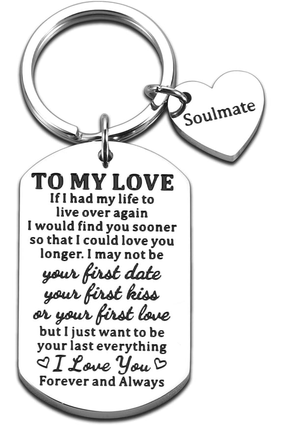 Christmas Gifts for Her Him Stocking Stuffers for Men Women Valentines Day Gifts for Her Him Gifts for Boyfriend Girlfriend Birthday Anniversary Wedding Gifts for Wife Husband Love Soulmate Keychain