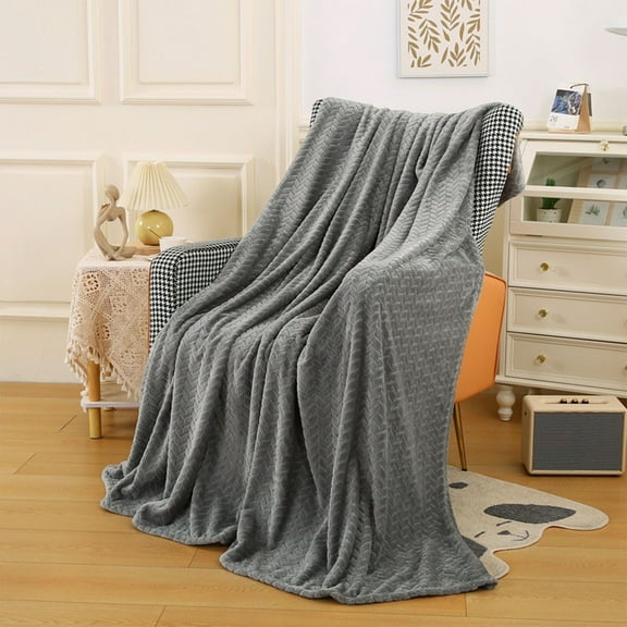 Christmas Gifts - Summertime Blankets Soft Fuzzy Warm Multifunctional Cover Blanket Napping Blanket Flannel Gift Blankets Bed Cozy Washable