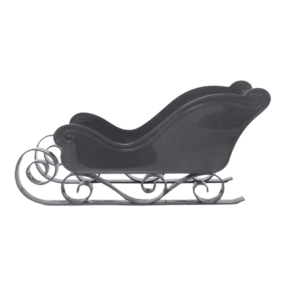 Christmas Sleigh Christmas Ornament Decorations for Home Sleigh Ornaments Snack Bowl Santa Claus Sleigh Decor Plastic Christmas Desktop Decor Christmas Decoration
