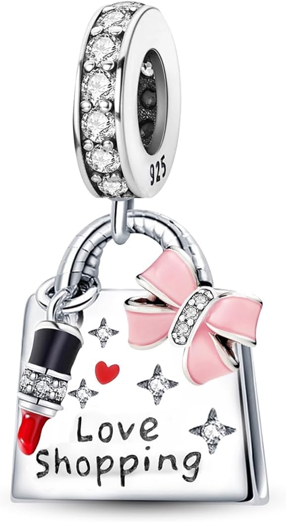 ProNature Western Enamel Charms - 3-Piece Set, Cowboy Boots & Hat Designs, Clip-on Charms For DIY Jewelry Making