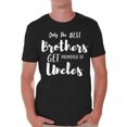 thumbnail image 1 of Christmas Gifts for Brother - Uncle Shirt - Only the Best Brothers Get Promoted to Uncles Men's T-Shirt - Father's Day Tee Xmas 2020 Shirts, 1 of 4