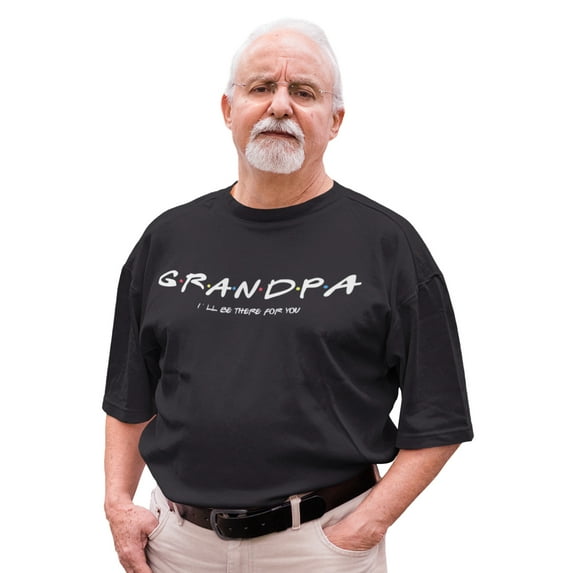 Christmas Gifts for Grandfather - Grandpa Shirt - I'll Be There For You Men's T-Shirt - Father's Day Tee for Him Merry Xmas Shirts