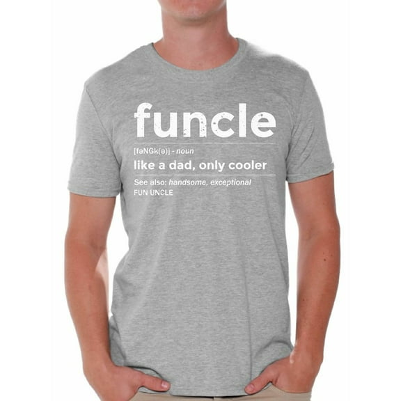 Christmas Gifts for Uncle - Funcle Shirt - Uncle Birthday Gifts Men's T-Shirt - Father's Day Tee for Him New Year Xmas 2020 Shirts