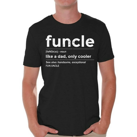 Christmas Gifts for Uncle - Funcle Shirt - Uncle Birthday Gifts Men's T-Shirt - Father's Day Tee for Him New Year Xmas 2020 Shirts