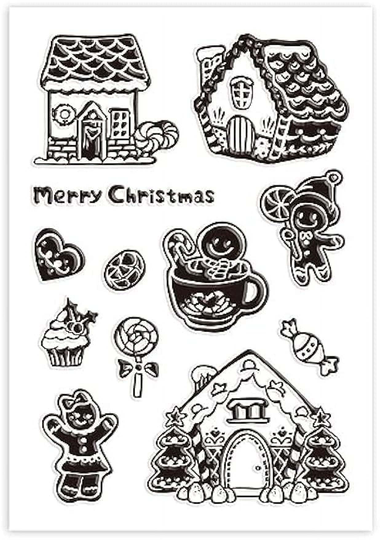 Clear Stamps for Card Making, Christmas Deer Transparent Rubber Stamps for  Journal DIY Scrapbook Decor Handmade Crafts T1622 - AliExpress