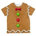 thumbnail image 1 of Christmas Gingerbread Man Costume All Over Toddler T Shirt Multi 6T, 1 of 2