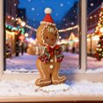 thumbnail image 1 of Christmas Gingerbread Man Night Light Battery Powered Resin Cookie Man Decoration Lamp Home Office Bedroom Kids Room Holiday Party Ornament, 1 of 7