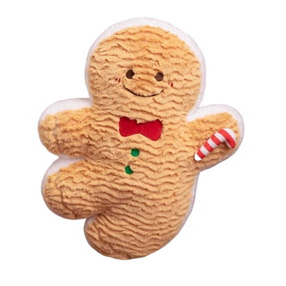 Christmas Gingerbread Man Pillows, Throw Pillows for Couch, Decorative Pillow for Bed Living Room, Cute Pillows for Christmas Decorations Indoor & Winter Holiday Decor & Christmas Gifts
