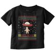 thumbnail image 1 of Christmas Gingerbread UFO Pattern Toddler Baby Graphic T Shirt Brisco Brands 6M, 1 of 1