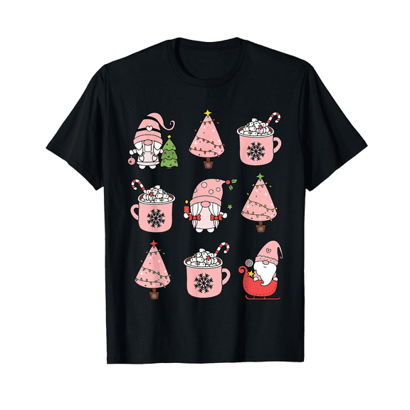 Christmas Girls T-Shirt – Fun Holiday Graphic T-Shirt for Girls Xmas Celebrations