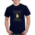 thumbnail image 1 of Christmas Gives Me Amxiety T-Shirt Men -Smartprints Designs, Male 3X-Large, 1 of 4
