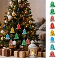 thumbnail image 1 of Christmas Glass Bell Holiday Ornament, Festive Decoration for Tree and Home, Seasonal Gift Idea for Christmas Parties, 1 of 4