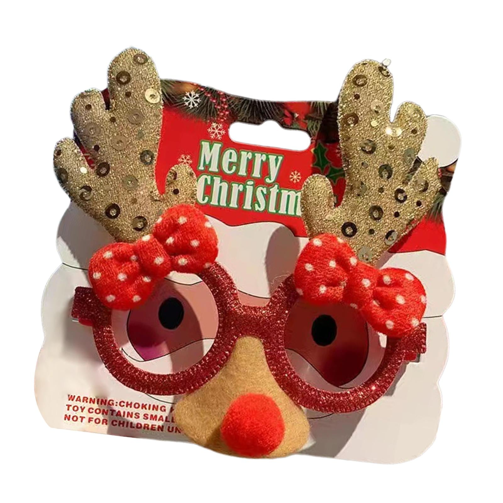 Christmas Glasses Holiday Glasses Frames Costume Eyeglasses for