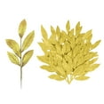 thumbnail image 1 of Christmas Glitter Leaves Gold Leaf Picks Spray Tree Picks Giltter For Christmas Tree DIY Xmas Wreath Garland Vase Fillers 10PCS Wedding Details Winter Centerpiece Bouquet Holder for Flowers Flowers, 1 of 3