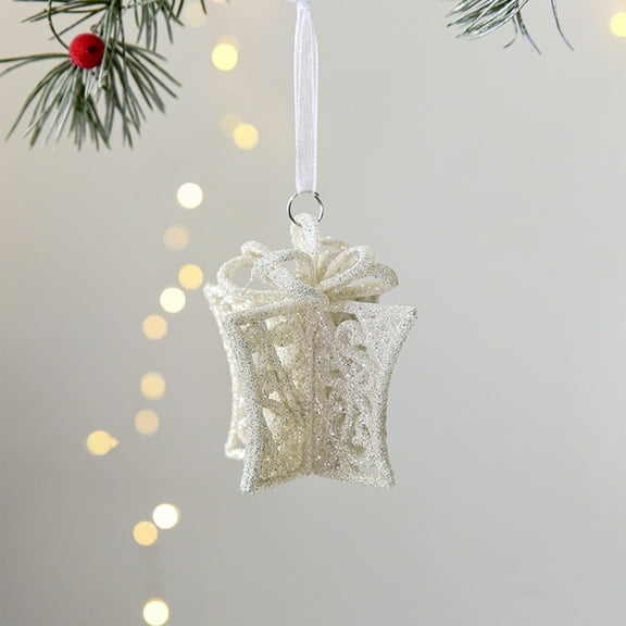Christmas Glitter Pendant Decoration Diy Christmas Tree Decoration Small Pendant Christmas Window Decoration Ornaments, Christmas Decoration
