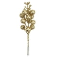 thumbnail image 1 of Christmas Glitter Twig Floral Pick,8.26 Inch Artificial Sparkling Berry Stem Ornament,Seasonal Filler Supply for Xmas Tree DIY Vase Wreath Mantel Indoor Holiday Home Decor, 1 of 1