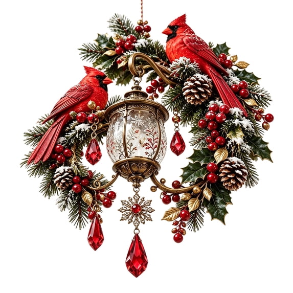 Christmas Glow Glow Bird Lamp,Resin LED Globe,That Lights Up As A For ...