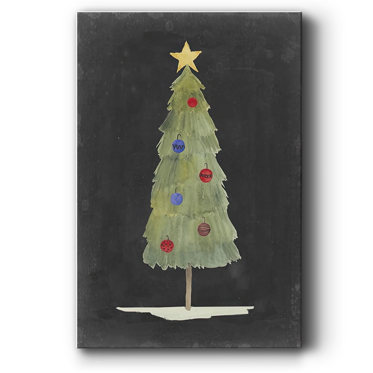 Christmas Glow II- Gallery Wrapped Canvas