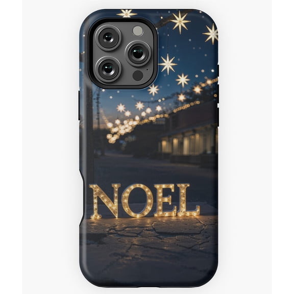 Christmas Glow at Night Holiday Lights Phone Case for iPhone 16 15 14 13 12 11 Pro Max