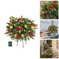 thumbnail image 1 of Christmas Glowing Christmas Tree Christmas Planter Filler Planter Christmas Holiday Planter Filler Outdoor Decorations Lighted Faux Xmas Trees With Tripod Stake Practical, 1 of 7