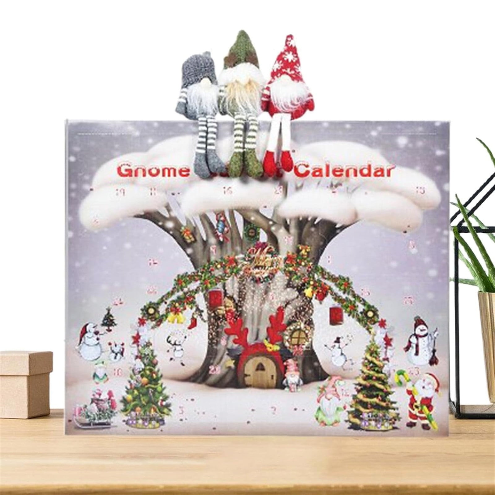 Christmas Gnome Advent Calendar 2025, 24 Day Christmas Advent Calendar
