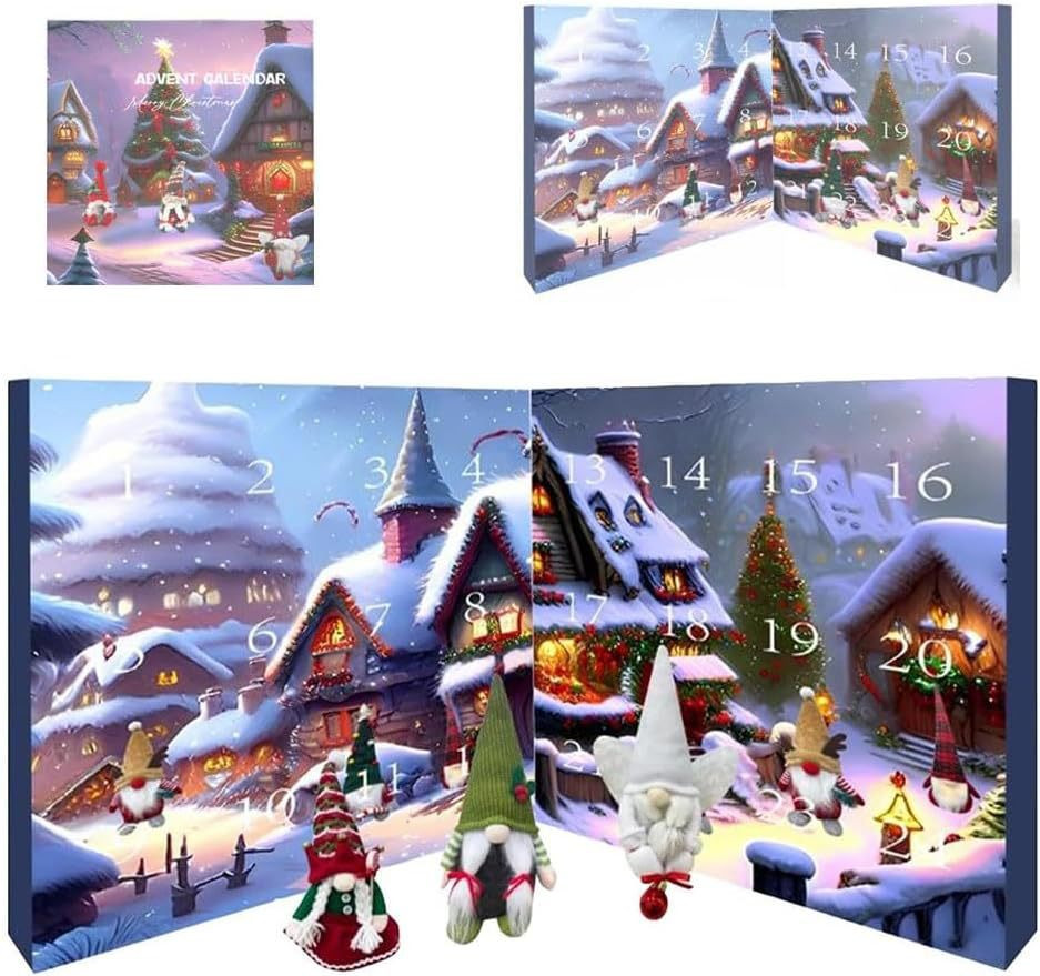 Gelren! On Sale Calendar Christmas Advent Calendar Puzzle 1000 Pieces