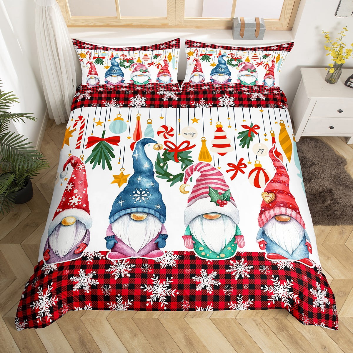 Christmas Gnome Bedding Christmas Gnome Bedding