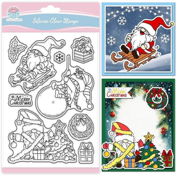 Gnome Stamps Dies Card Making