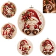 thumbnail image 1 of Christmas Gnome Diamond Art Ornament Kit Winter Cute 2d Diamond Painting Crafts Cute Christmas Pearl Art Kit Christmas Home Wall Decor Winter Diy Gift for Adults Kids,C, 1 of 6