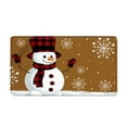thumbnail image 1 of Christmas Gnome Door/Floor Mat. Soft carpet, fits hallway/kitchen/foot mat, Non-Slip, Absorbent, easy to clean, gnome design., 1 of 2