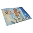 thumbnail image 1 of Christmas Gnome Headed out Glass Cutting Board Large, 1 of 2