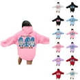 thumbnail image 1 of Christmas Hoodies for Women 2025 Long Sleeve Holiday Graphic Hooded Sweatshirt with Pockets Pullover Tops, 1 of 8