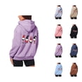 thumbnail image 1 of Christmas Gnome Hoodies for Women 2025 Long Sleeve Zip Up Graphic Hooded Sweatshirt with Pockets Jacket Coat, 1 of 7