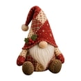 thumbnail image 1 of Christmas Gnome Patchwork DIY Kit,Cute Felt Sewing Craft Set,Handmade 3D Fabric Art Project for Adults Teens and Beginners,Festive Holiday Home Decor Gift 7*5.9*1.7 Inch,1PC, 1 of 6