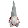 thumbnail image 1 of Christmas Gnome Plush Decor - 12inch Red & Gray Festive Dwarves with Snowflake Hats,Long White Beards,and Checkered Outfits,Perfect Holiday Accents, 1 of 6