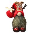 thumbnail image 1 of Christmas Gnome Plush Tiered Tray Home Decor Cute Gnome Plush Tiered Tray Handmade Gnome Faceless Doll, 1 of 5