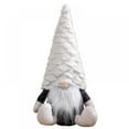 thumbnail image 1 of Christmas Gnome Plush Tomte Gnome Ornaments Faceless Old Man Dwarf Spiral Hat Rudolph Gnomes Handmade Swedish Dwarf Elf Holiday Party Doll, 1 of 6
