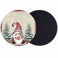 thumbnail image 1 of Christmas Gnomes Coasters Set of 2, Absorbent Coasters for Drinks, Xmas Tree Snowflake Winter Holiday Gifts Coaster for Desk Coffee Table Protection, Home Decor House Warming Gifts 4", 1 of 8