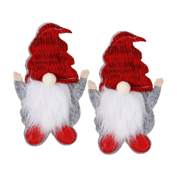 Christmas Gnomes Knife and fork Holder - Cute Utensil Christmas Decor for Dining, Christmas Decorations for Cutlery