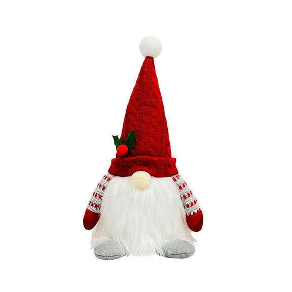 Christmas Gnomes Plushes with Light Upgraded Large Santa Gnomes with Hat Festive Indoor Xmas Table Night Holiday Decorations
