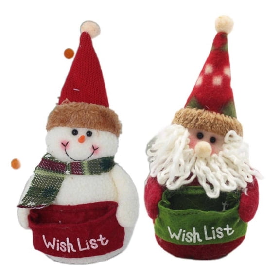 Christmas Gnomes Table Decorations for Home - Cute Plush Cartoon Doll Decoration Creative - 8*5INCH