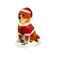 thumbnail image 1 of Christmas Golden Retriever Dog Figurine,Cute Lighted Puppy Statue with Santa Outfit,Warm LED Lights,Excellent Christmas Tabletop Decor for Indoor Home Party, 1 of 8