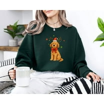Christmas Goldendoodle Sweatshirt Xmas Dog Shirt Dog Sweatshirt Dog Sweater Gifts For Dog Lovers Pet Shirt