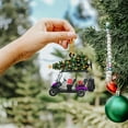 thumbnail image 1 of Christmas Golf Cart Ornaments, Christmas Ornament - Christmas Decoration Personalized Car Gift Christmas Tree Hanging Decoration Ornaments, 1 of 4
