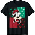 thumbnail image 1 of Christmas Goofy Holiday DTG Print Unisex T-Shirt,Black Color,Size YXL, 1 of 5