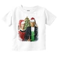 thumbnail image 1 of Christmas Gothic Art Xmas Couple Toddler Baby Graphic T Shirt Brisco Brands 6M, 1 of 1