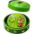 thumbnail image 1 of Christmas Green Squishy Toy, Dumpling Stress Relief Squeeze Ball with Steamer, Holiday Figurine Sensory Fidget Toy for Stocking Stuffers, 1 of 4